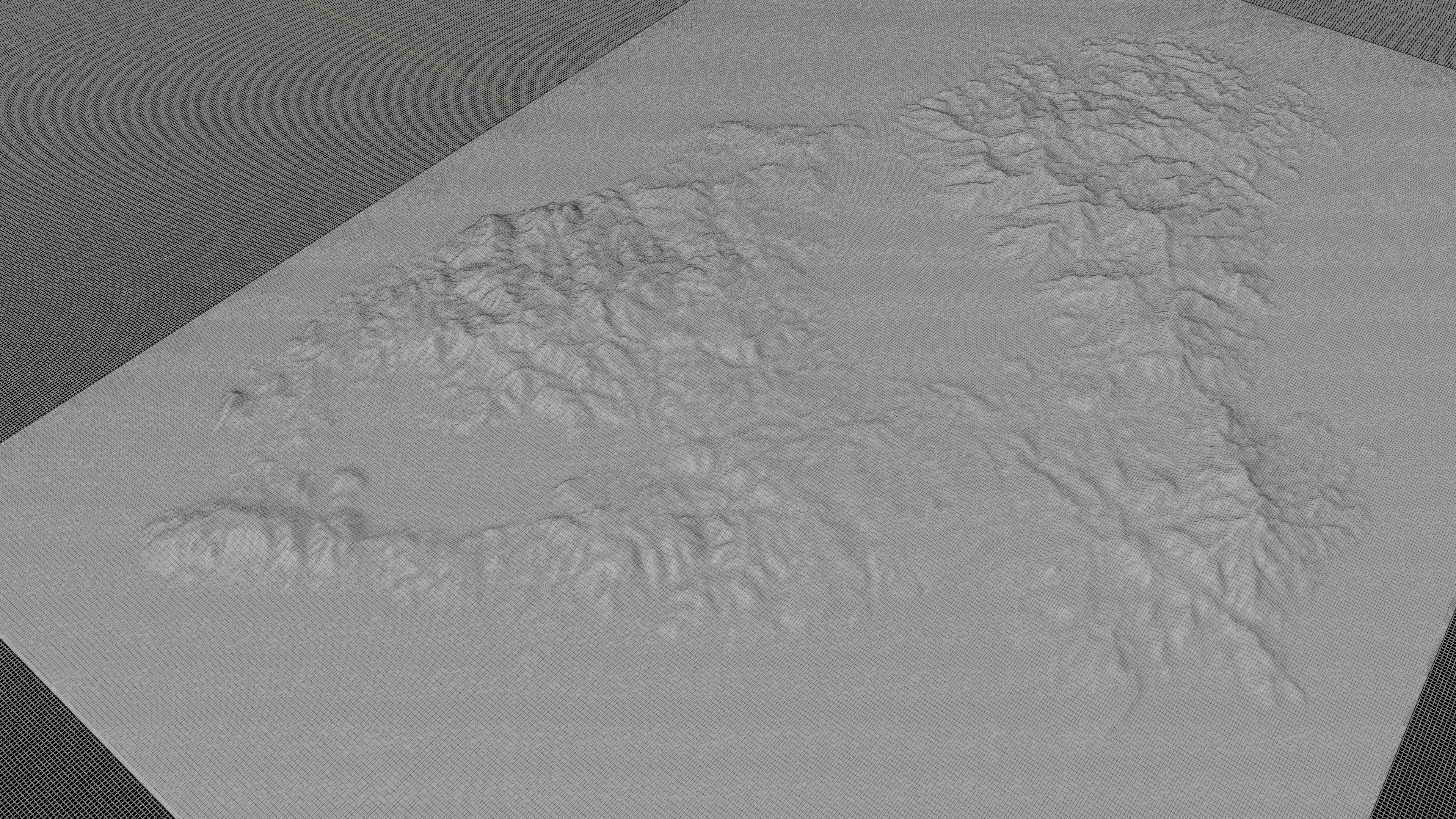 Lesbos Island full 3d model terrain Low-poly 3D model_12