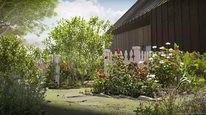 Maxtree Plant Models Vol 143 - Mesh