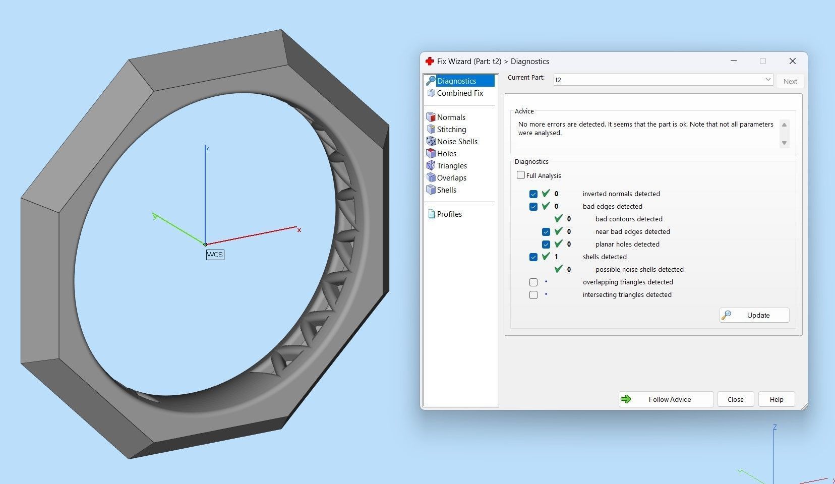 Full facet gold ring 3D print model_11