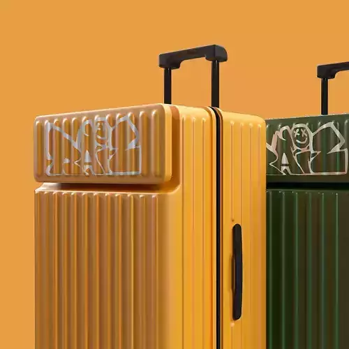 suitcase 3D model