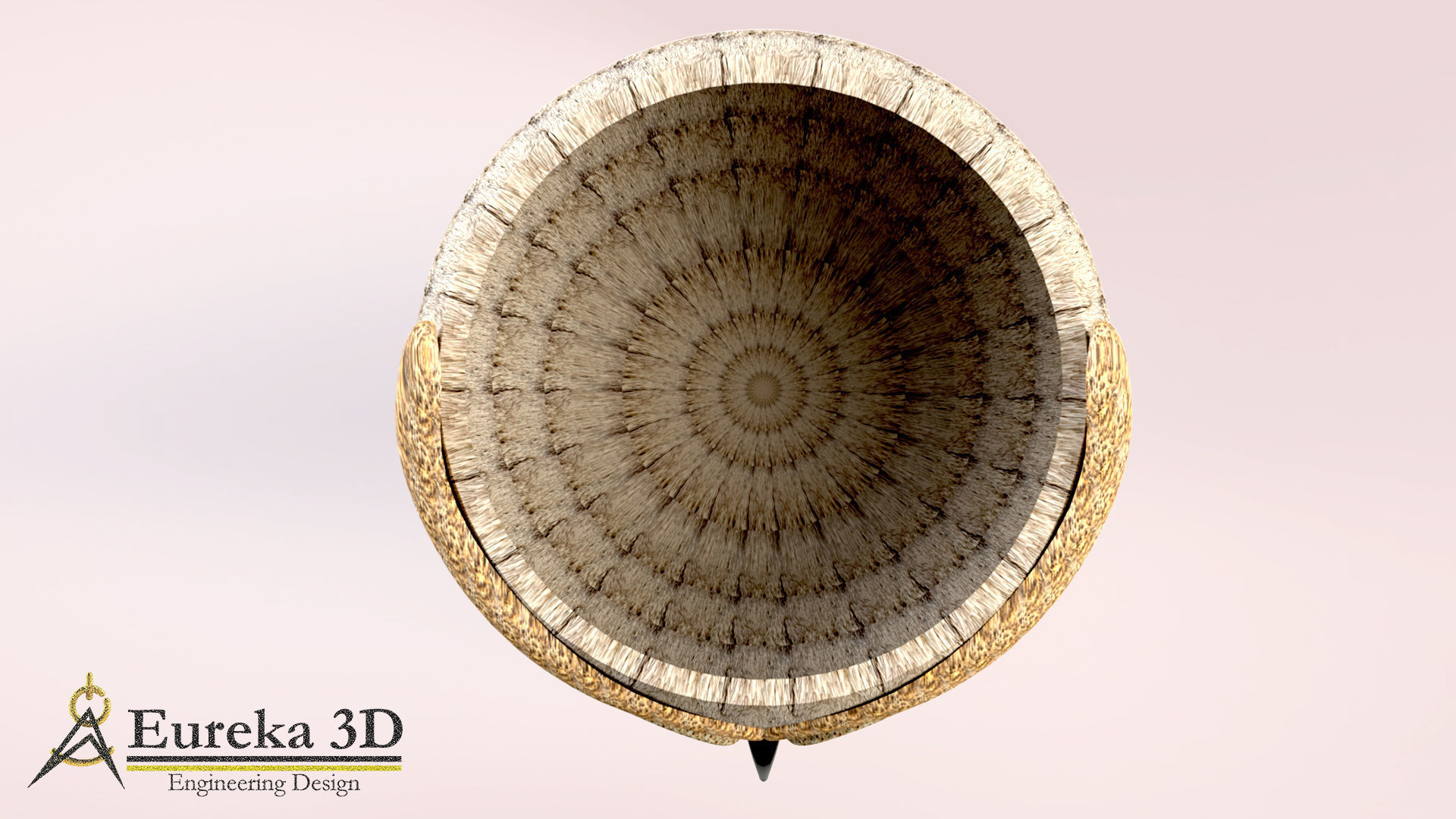 Owl flowerpot 3D print model_10