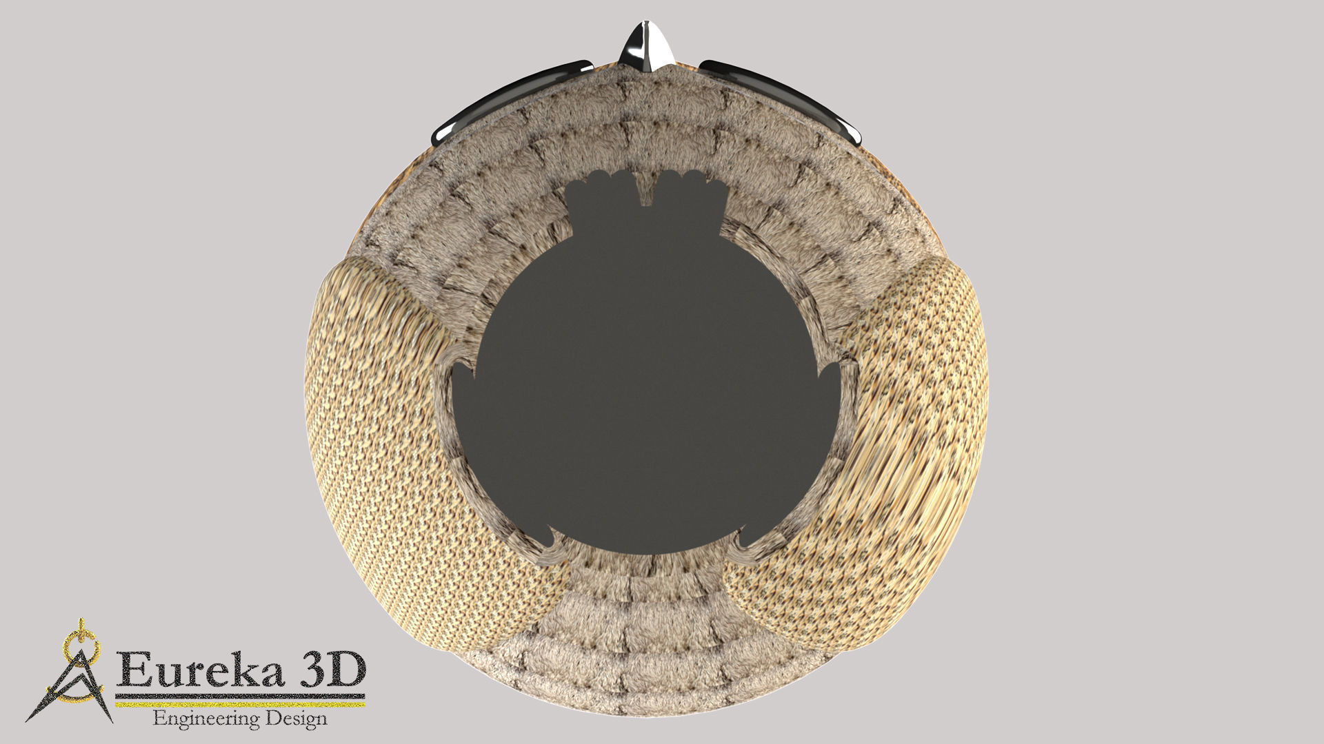 Owl flowerpot 2 3D print model_1
