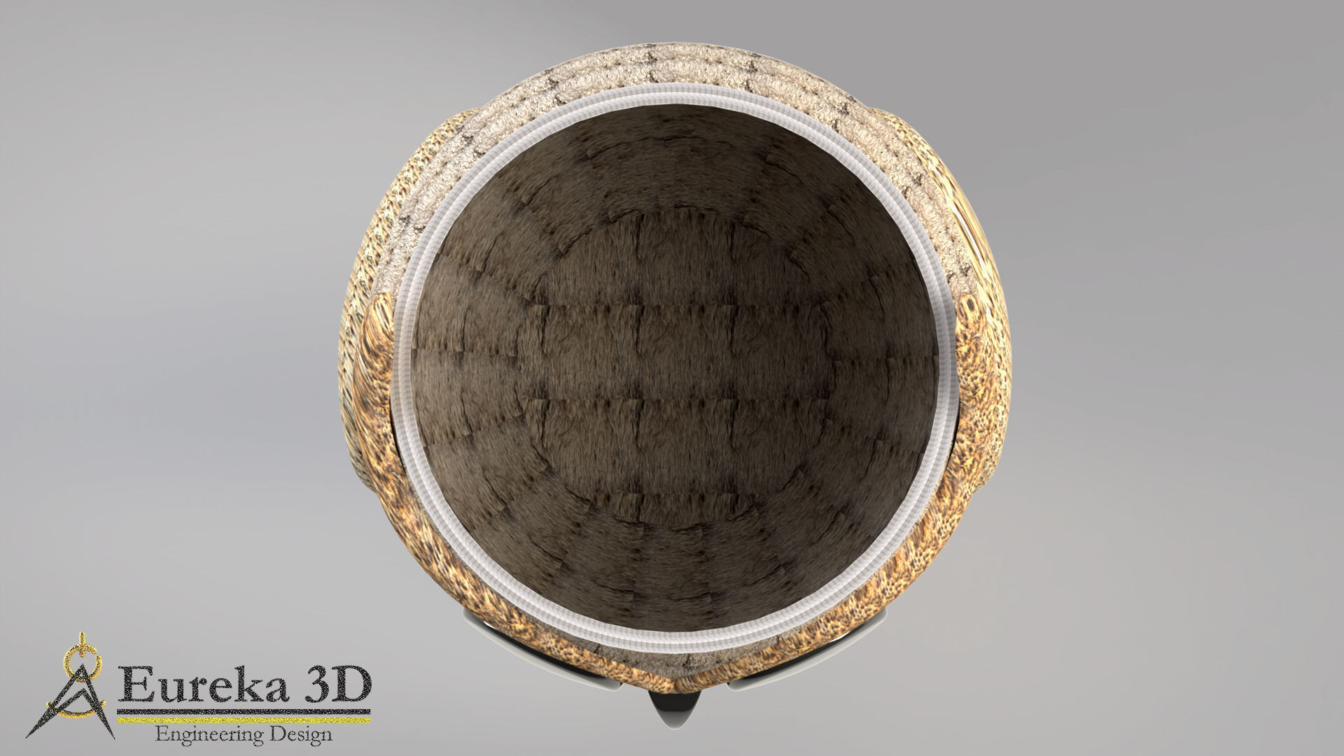 Owl flowerpot 2 3D print model_12