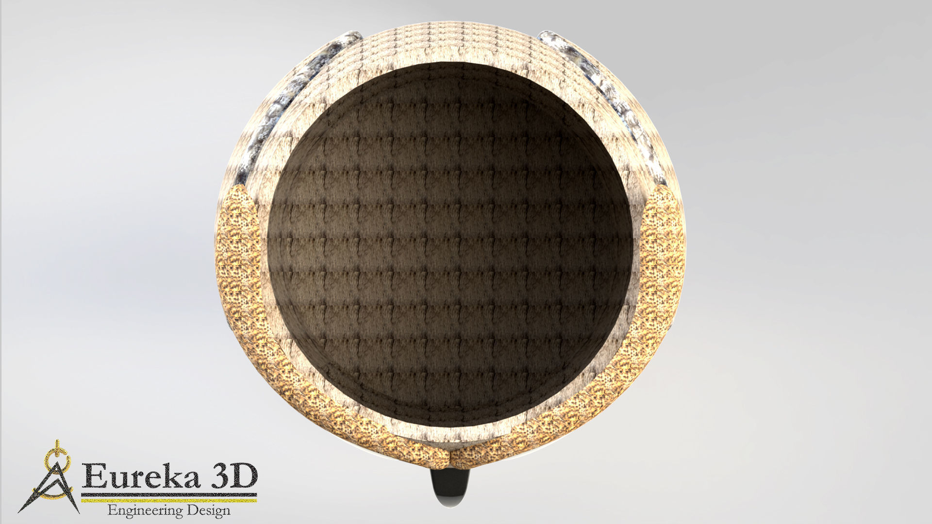 Owl flowerpot 4 3D print model_11