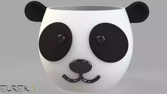Panda flowerpot