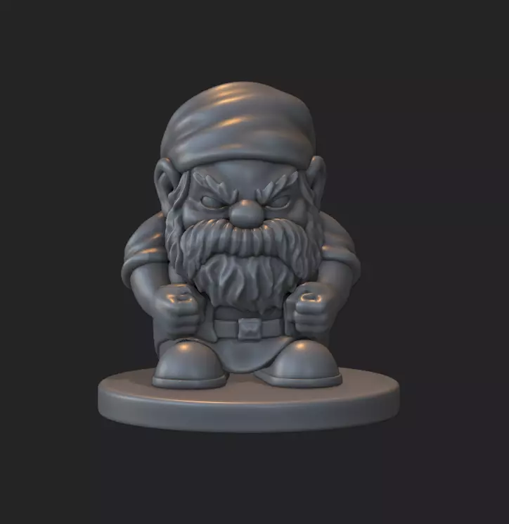 THE GNOME IS EVIL 3D print model_0