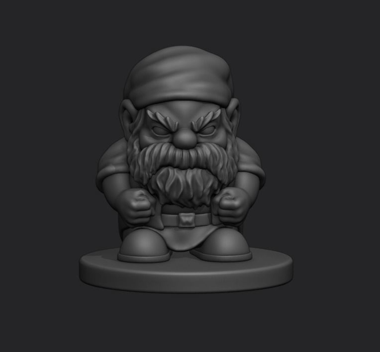 THE GNOME IS EVIL 3D print model_1