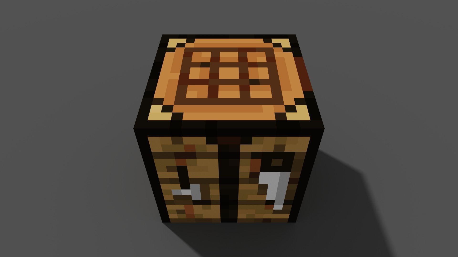 3D model MineCraft crafting table 3D model VR / AR / low-poly | CGTrader