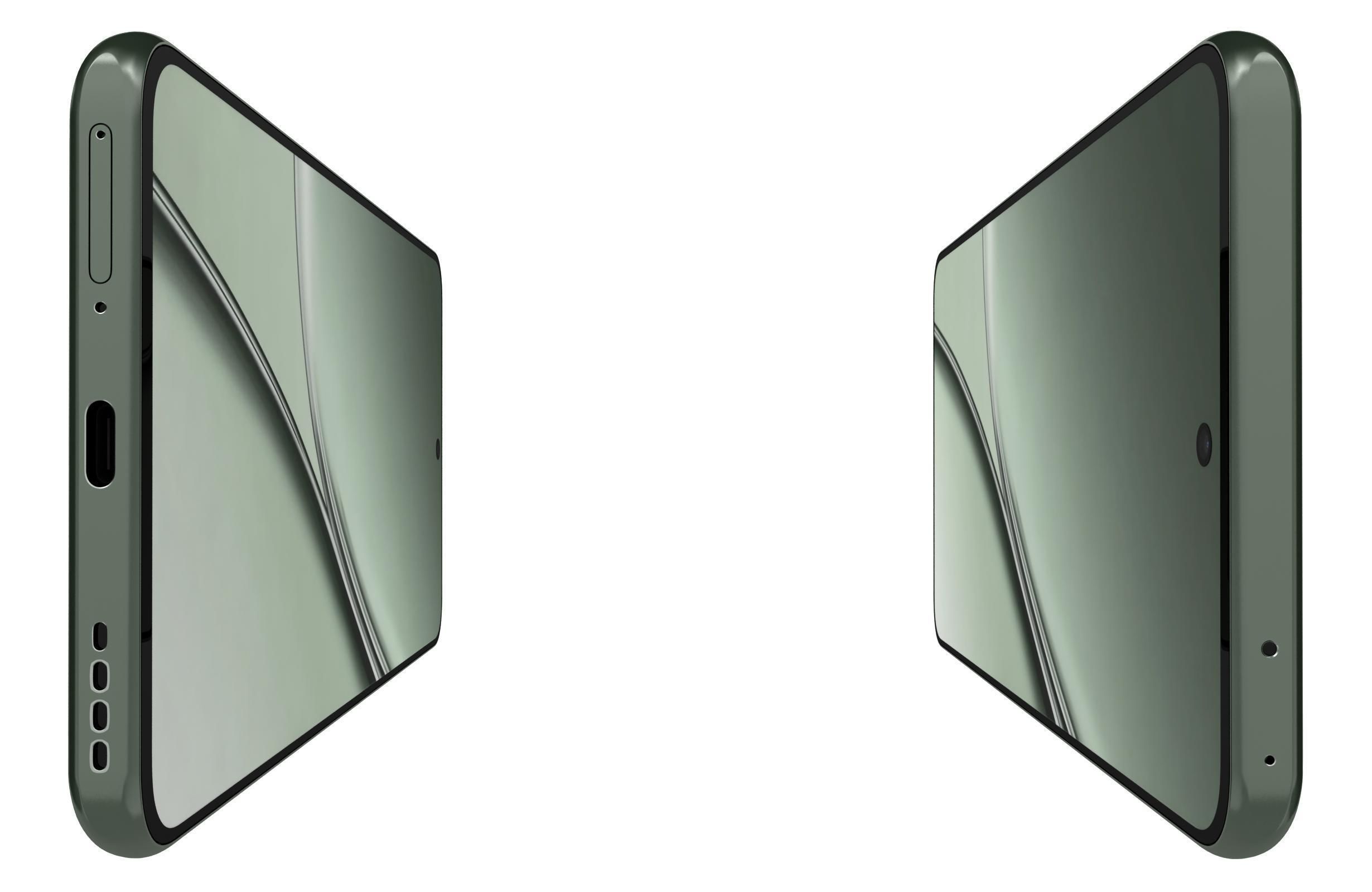 Realme GT5 Green 3D model_7