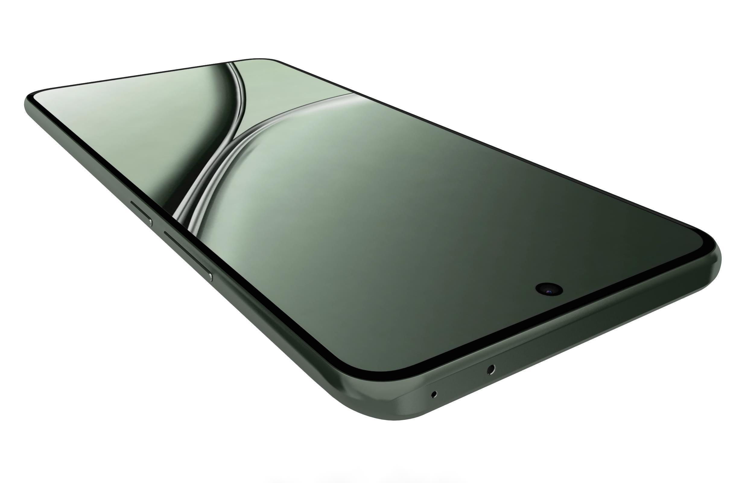 Realme GT5 Green 3D model_12