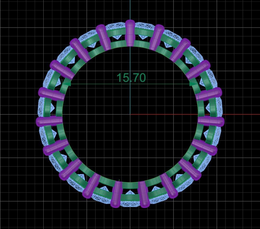 Ring tif style etr forev infinity 2 3D print model_5
