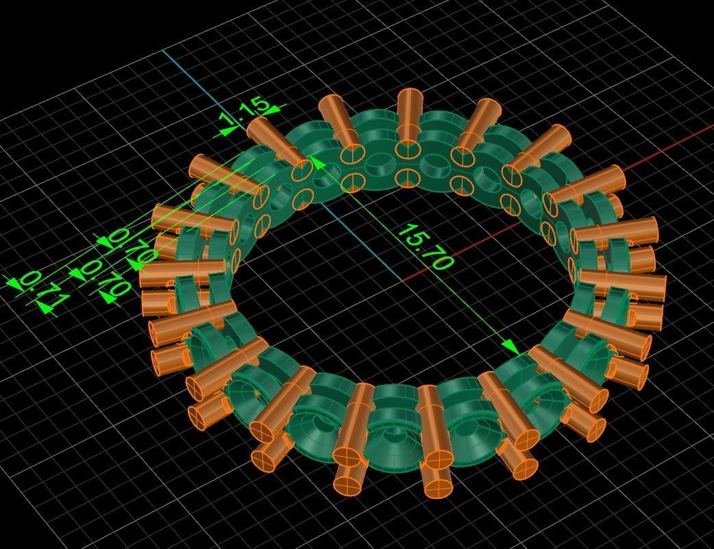 Ring tif style etr forev infinity 2 3D print model_7