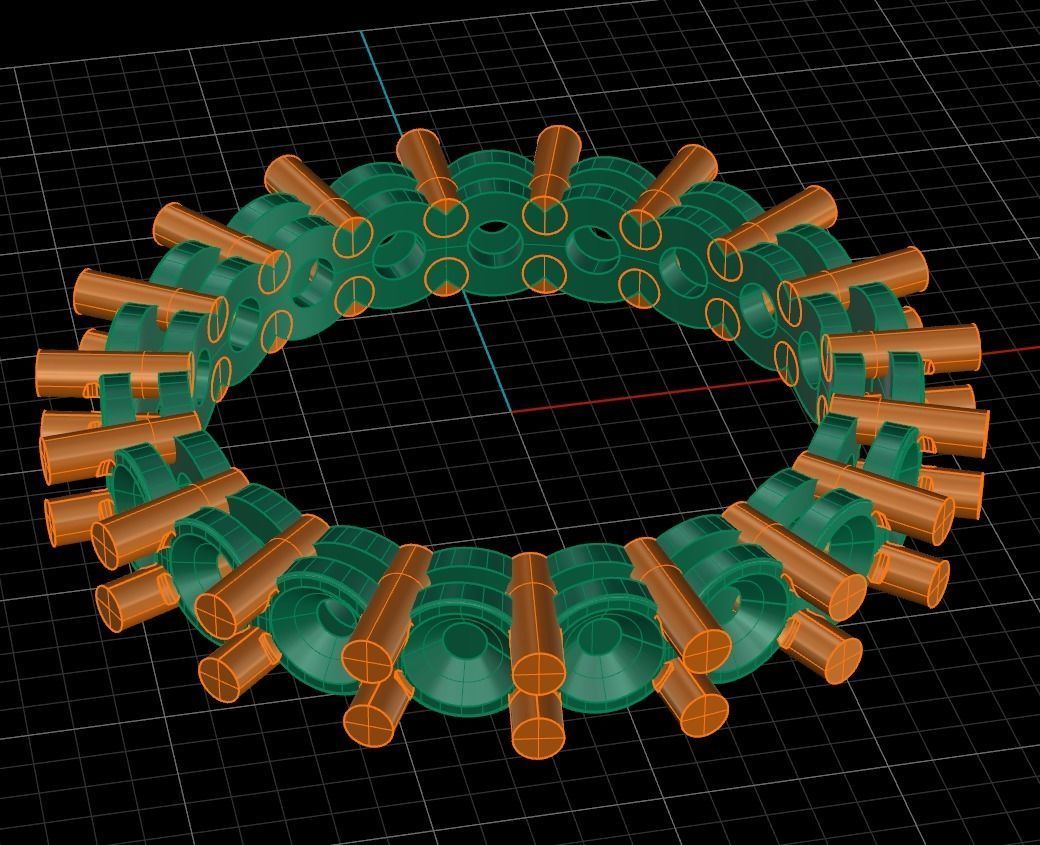 Ring tif style etr forev infinity 2 3D print model_8