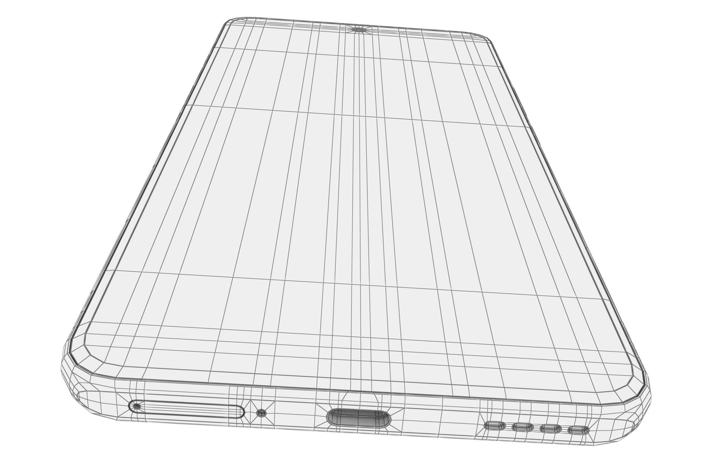 Realme GT5 White 3D model_18