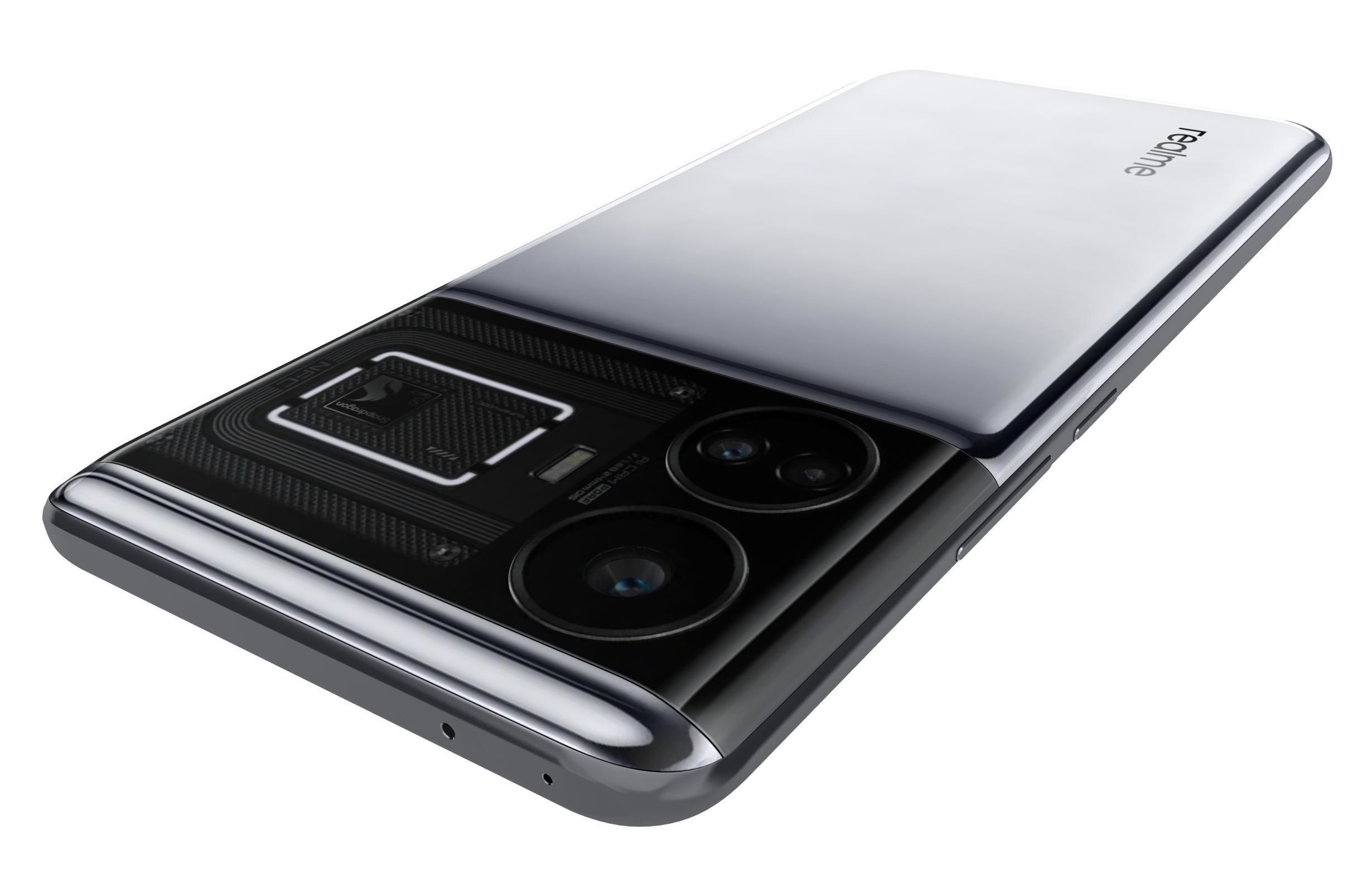 Realme GT5 White 3D model_15