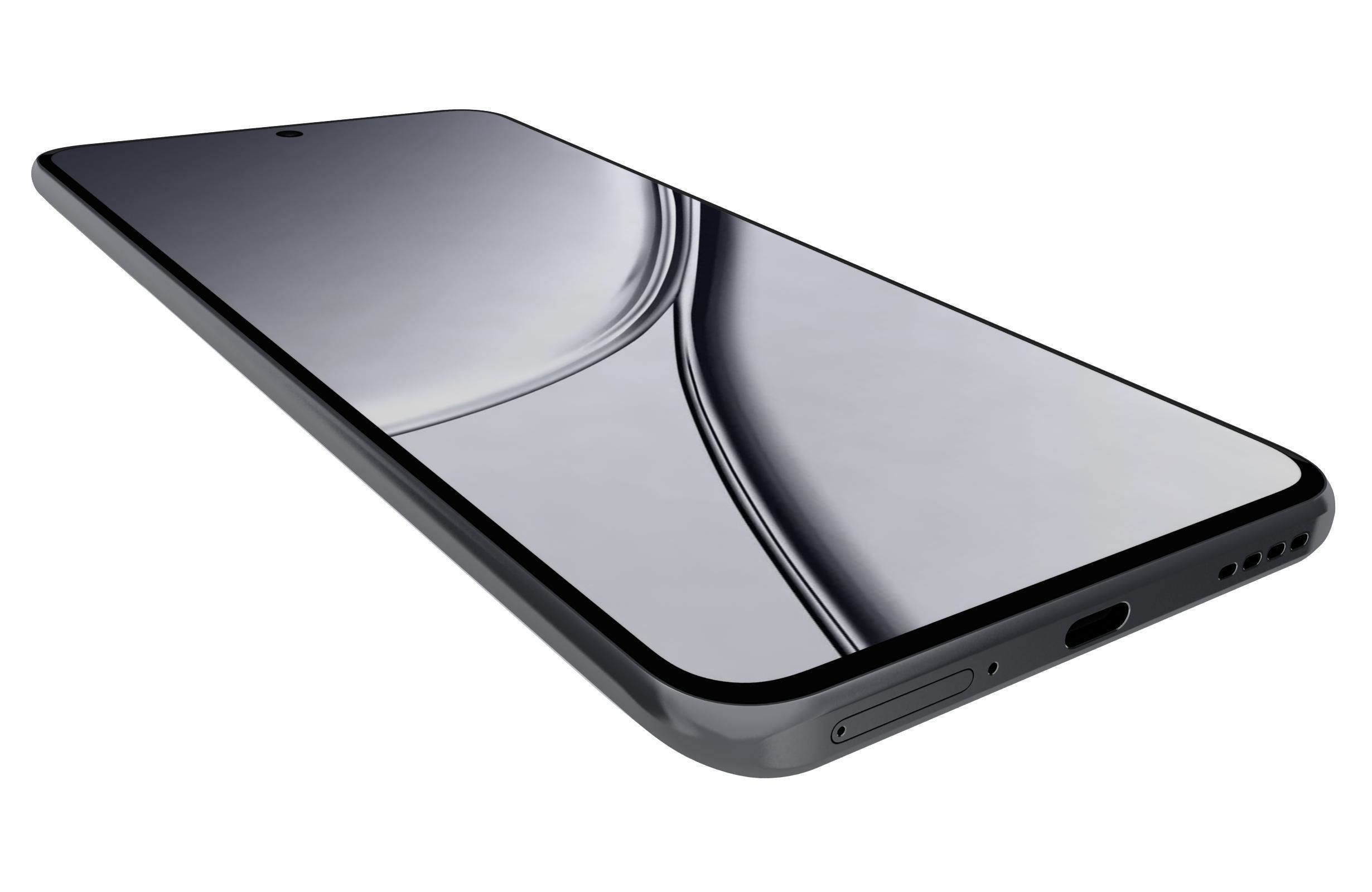 Realme GT5 White 3D model_12