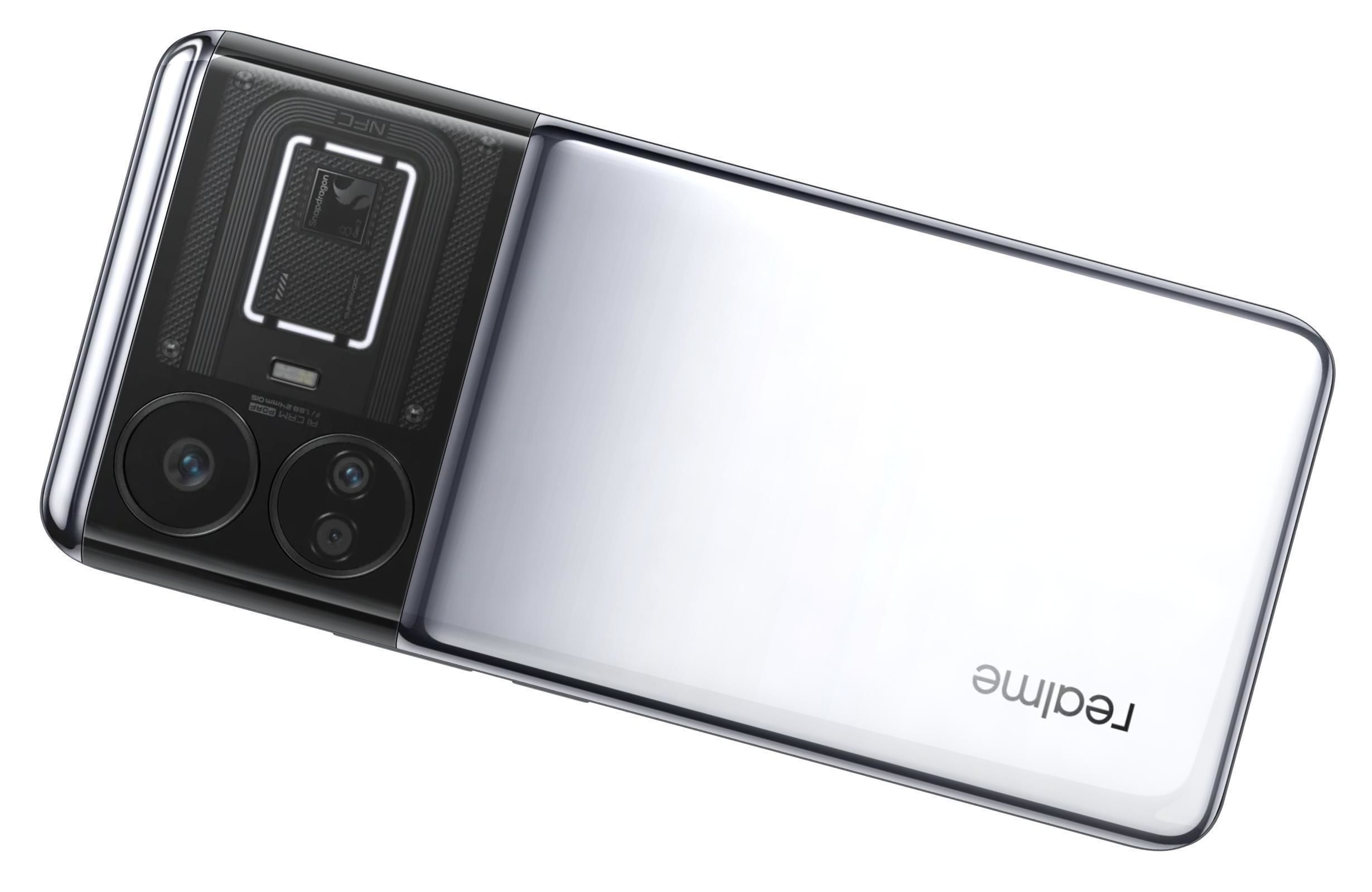 Realme GT5 White 3D model_11