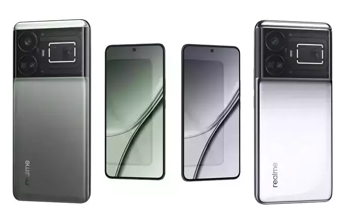 Realme GT5 Green And White