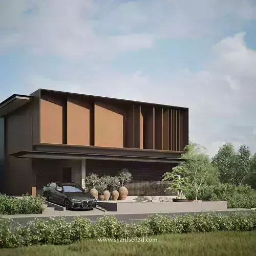 Modern House Design - Kakushin House