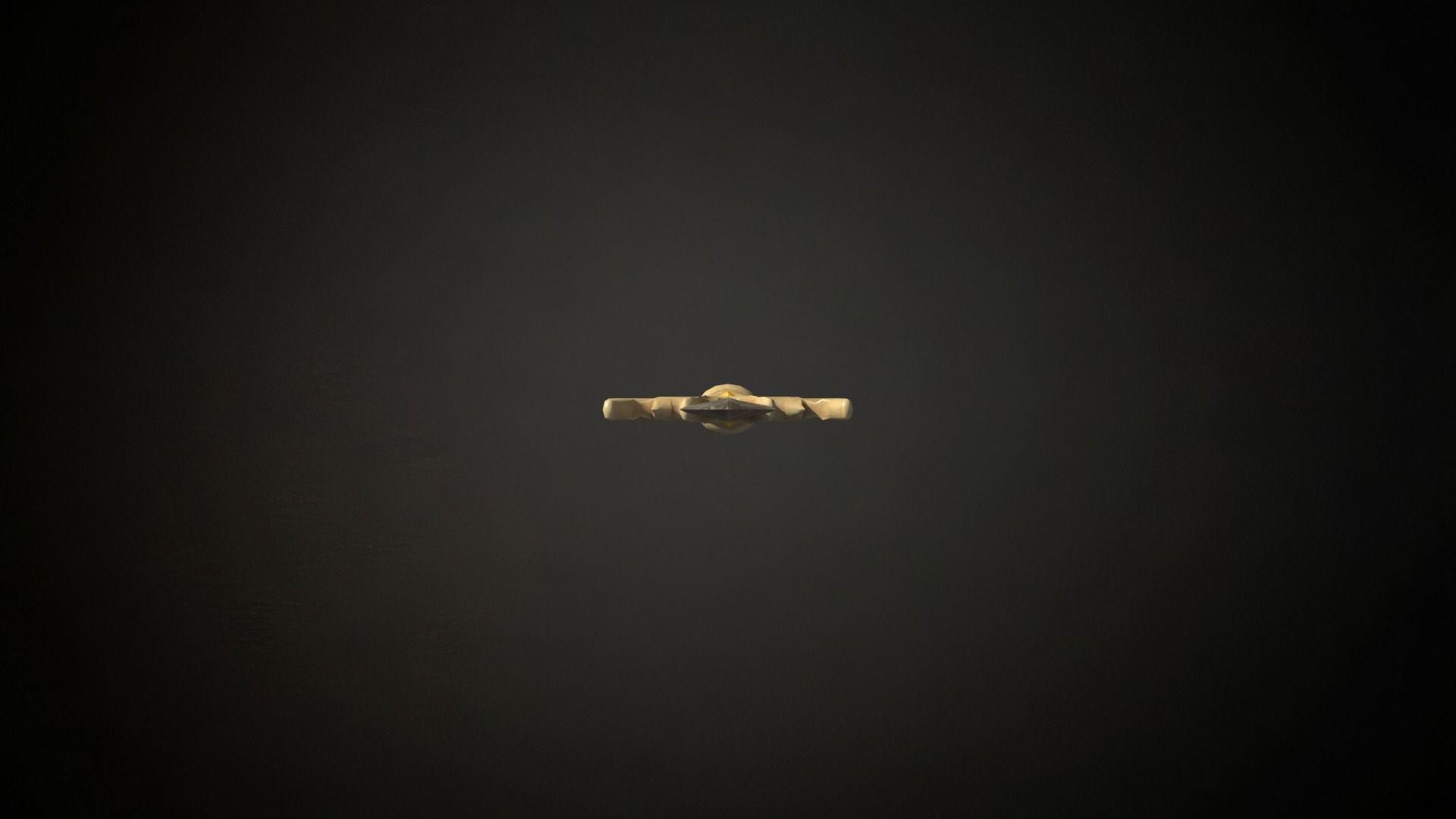 Medieval Fantasy Sword Low-poly 3D model_9