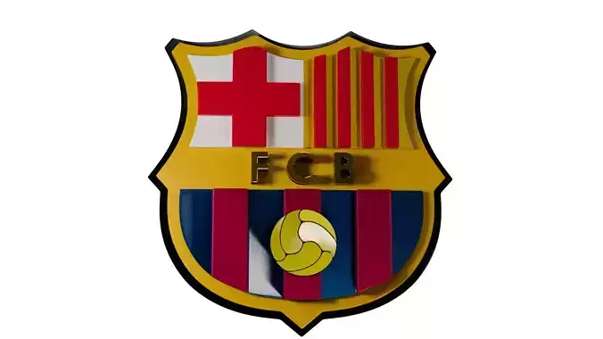 Plastic Model of FCB Crest