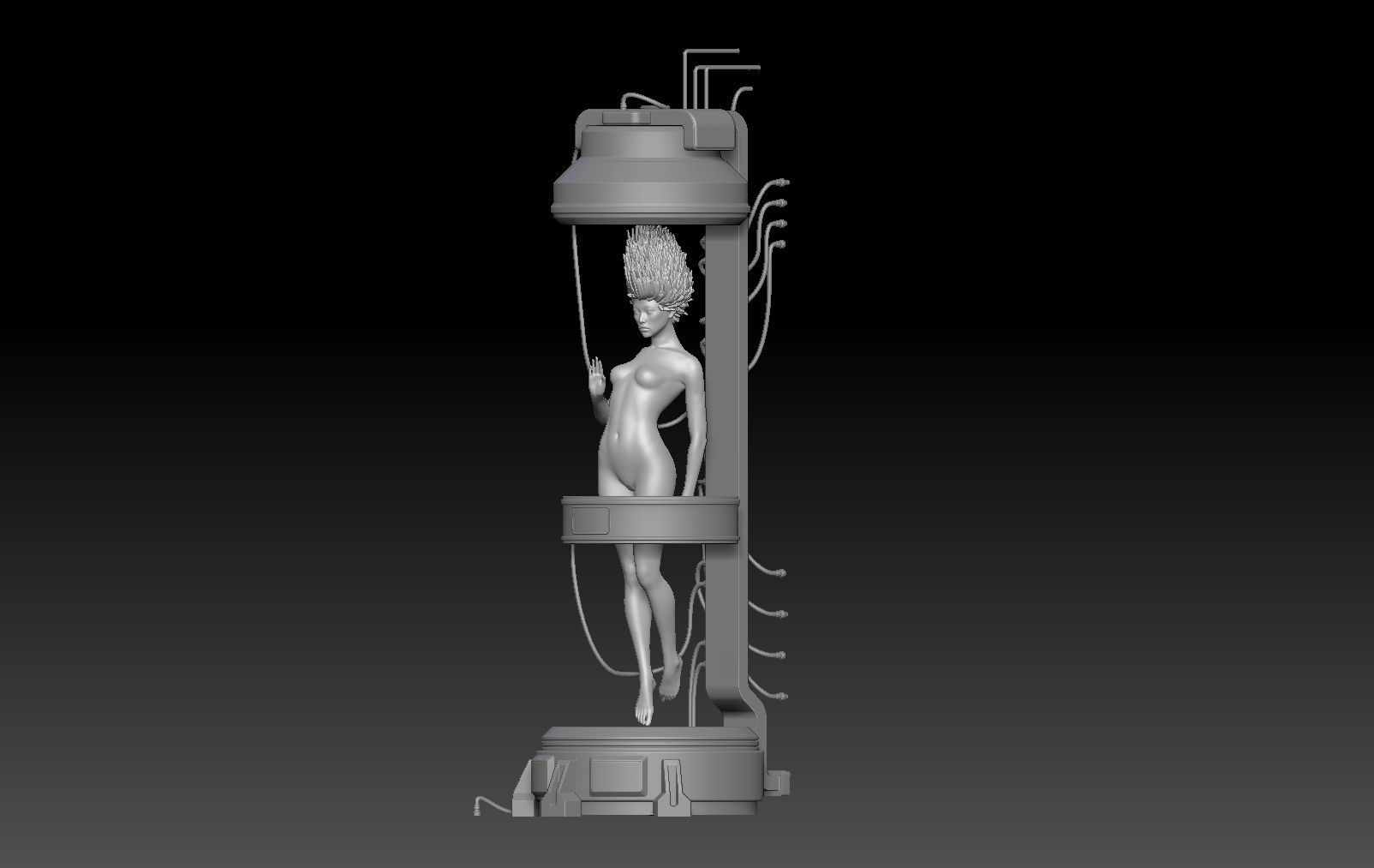 Genetic Clone Laboratory 1 3D print model_3