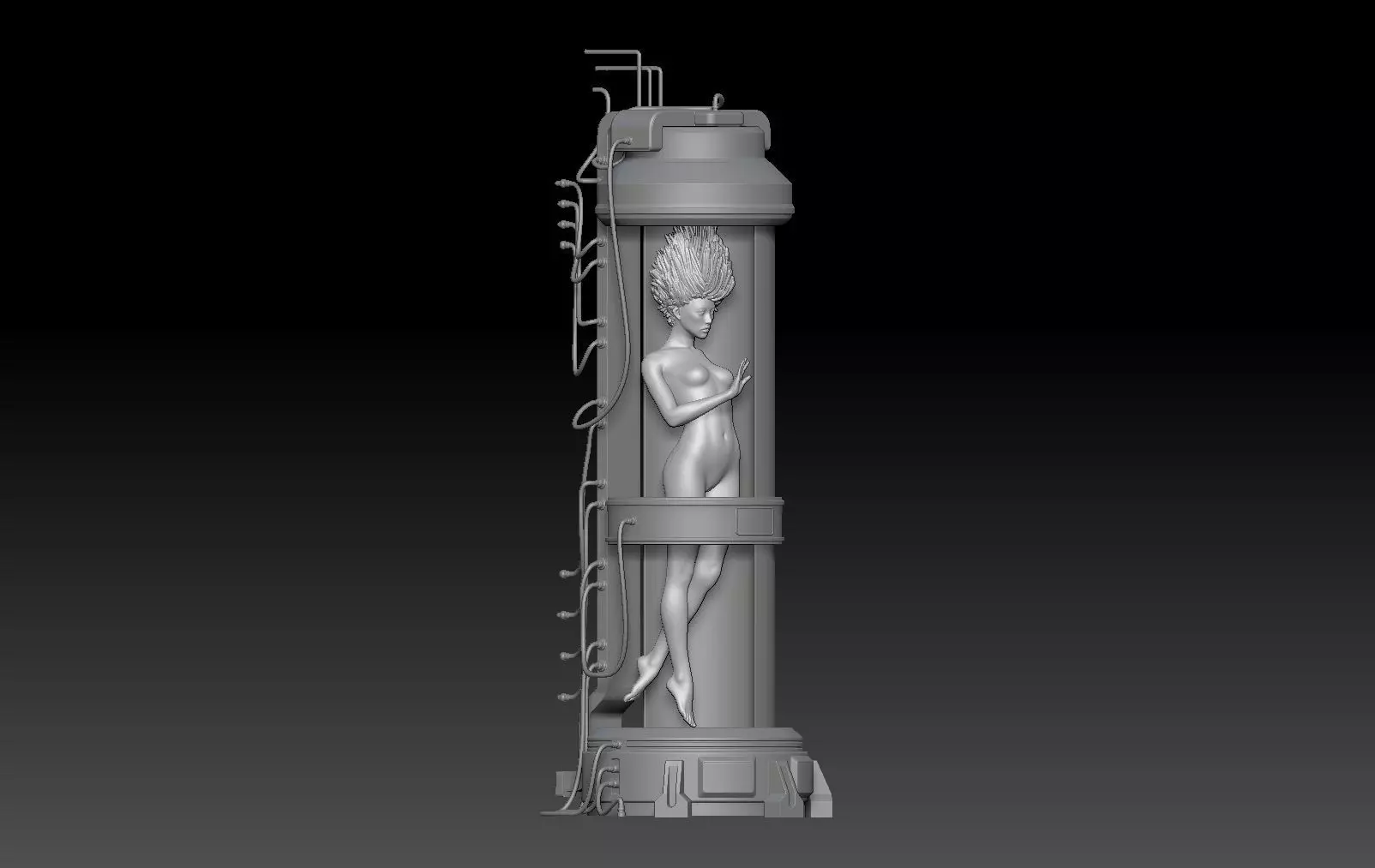 Genetic Clone Laboratory 1 3D print model_0