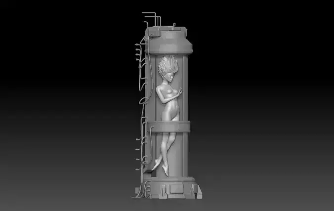 Genetic Clone Laboratory 1 3D print model