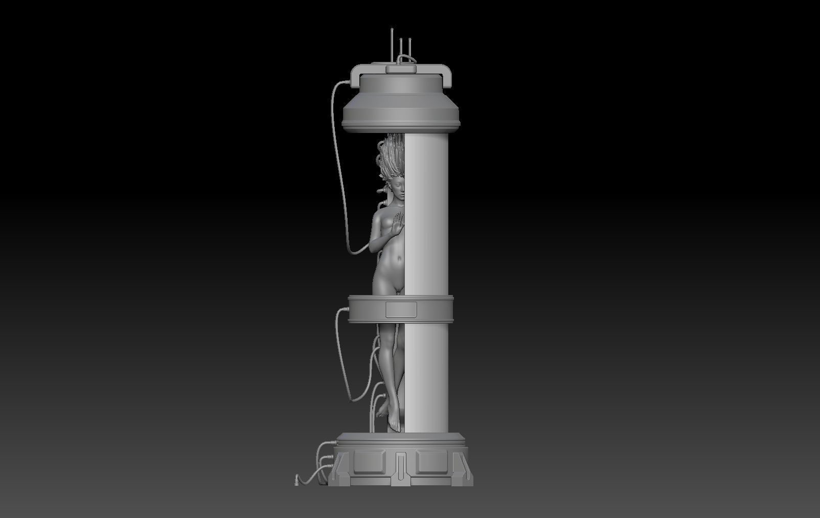 Genetic Clone Laboratory 1 3D print model_1