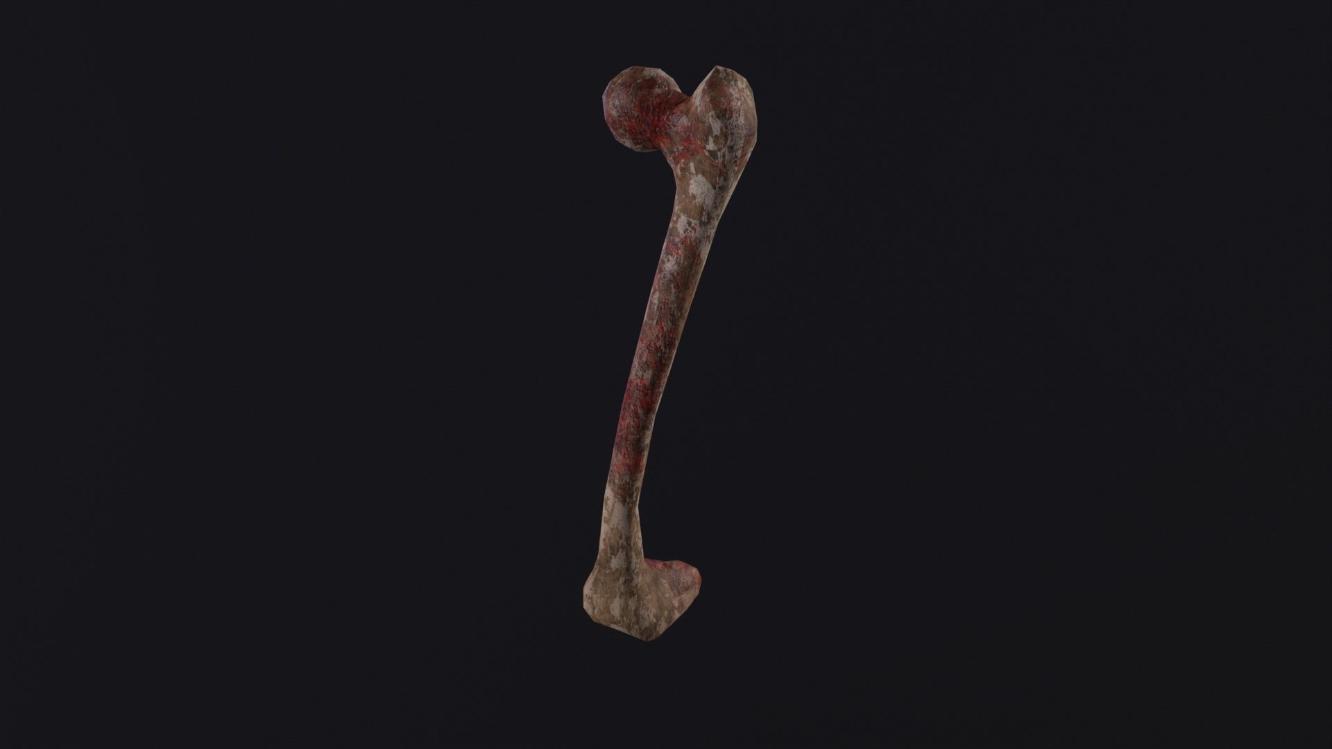 Bone 3D Model Low-poly 3D model_6