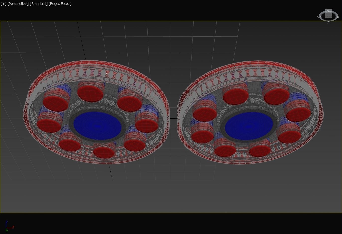 Suspended Inverter Magnet Motor - Concept 3D print model_17