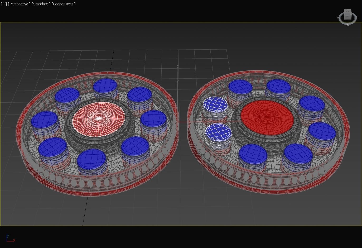 Suspended Inverter Magnet Motor - Concept 3D print model_14