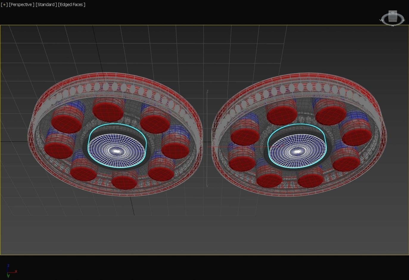 Suspended Inverter Magnet Motor - Concept 3D print model_21