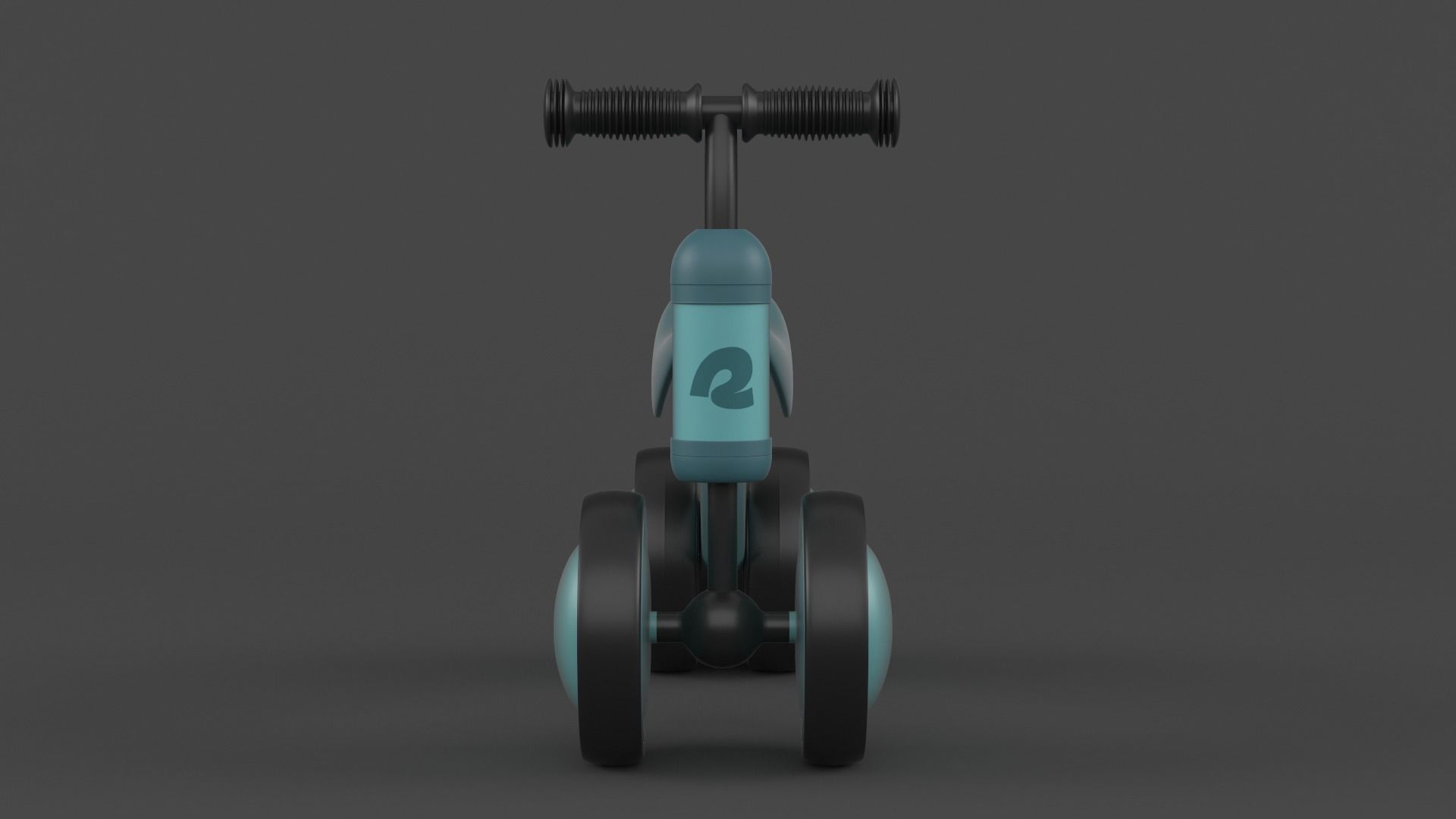 Baby Balance Bike 3D model_4