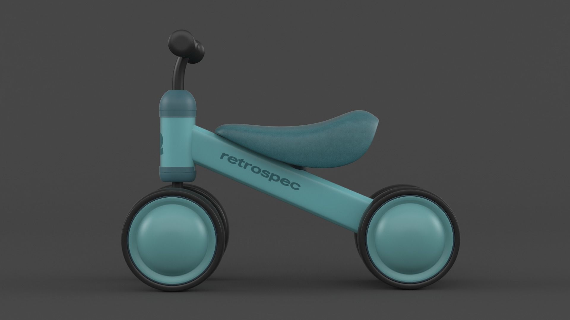 Baby Balance Bike 3D model_1