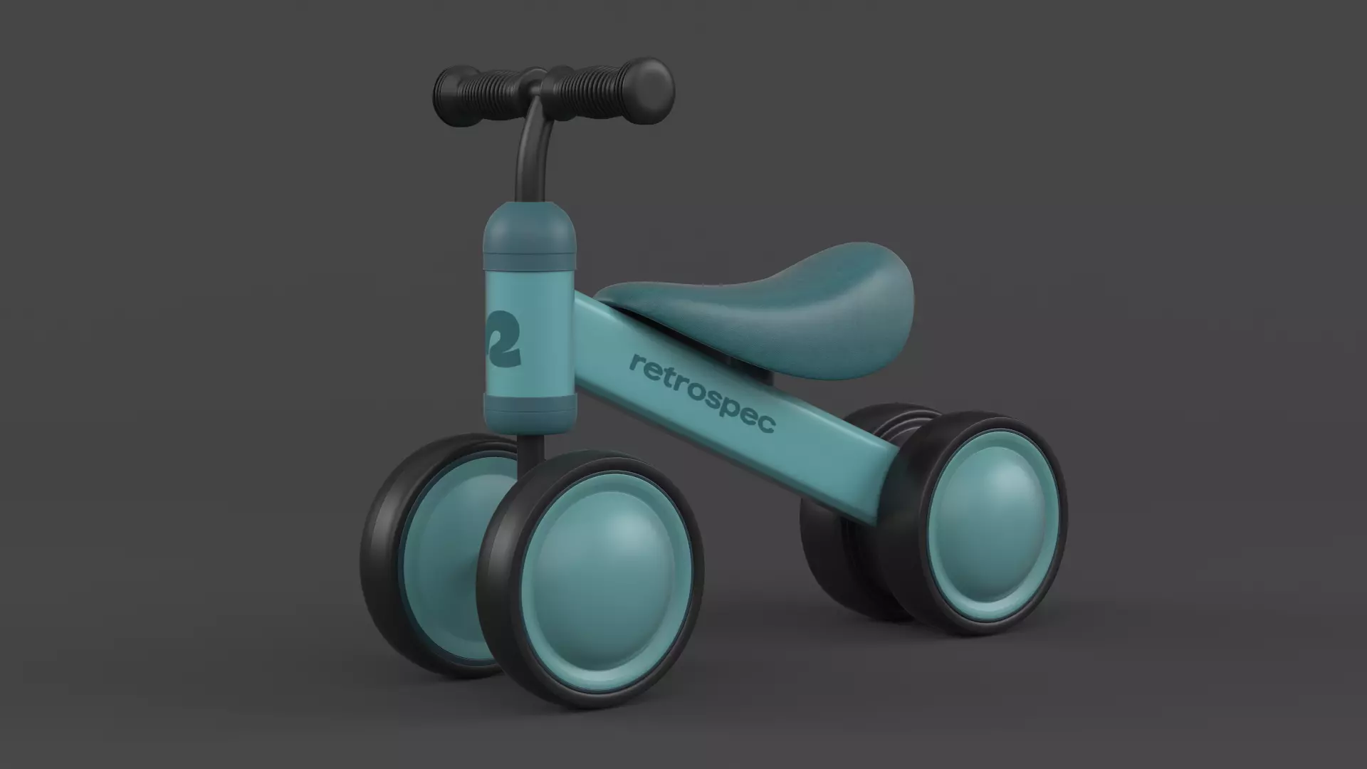 Baby Balance Bike 3D model_0