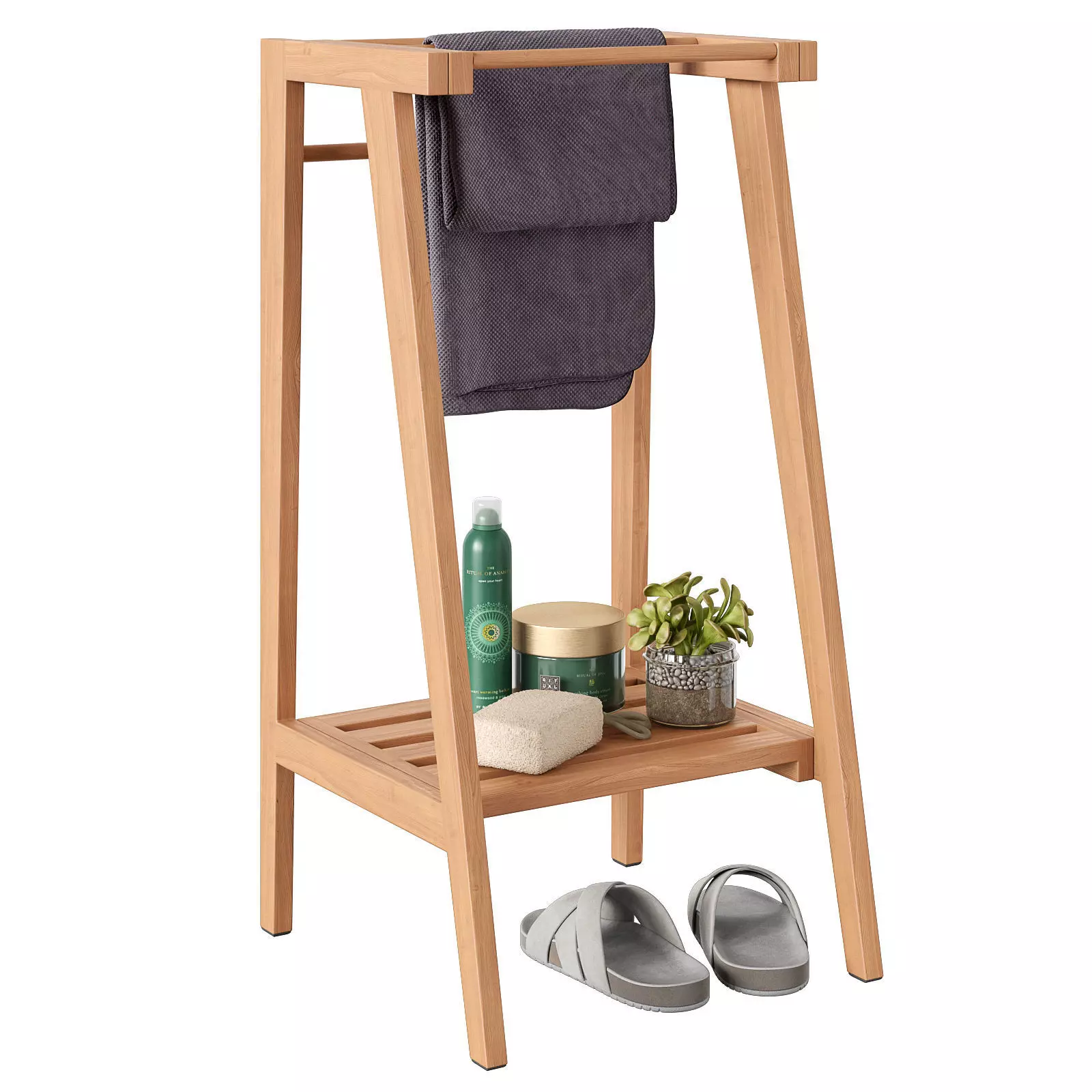 Kave Home Kuveni towel rack 3D model