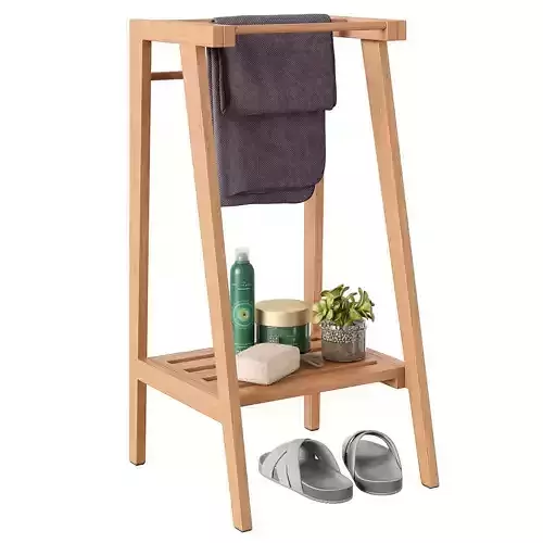 Kave Home Kuveni towel rack 3D model