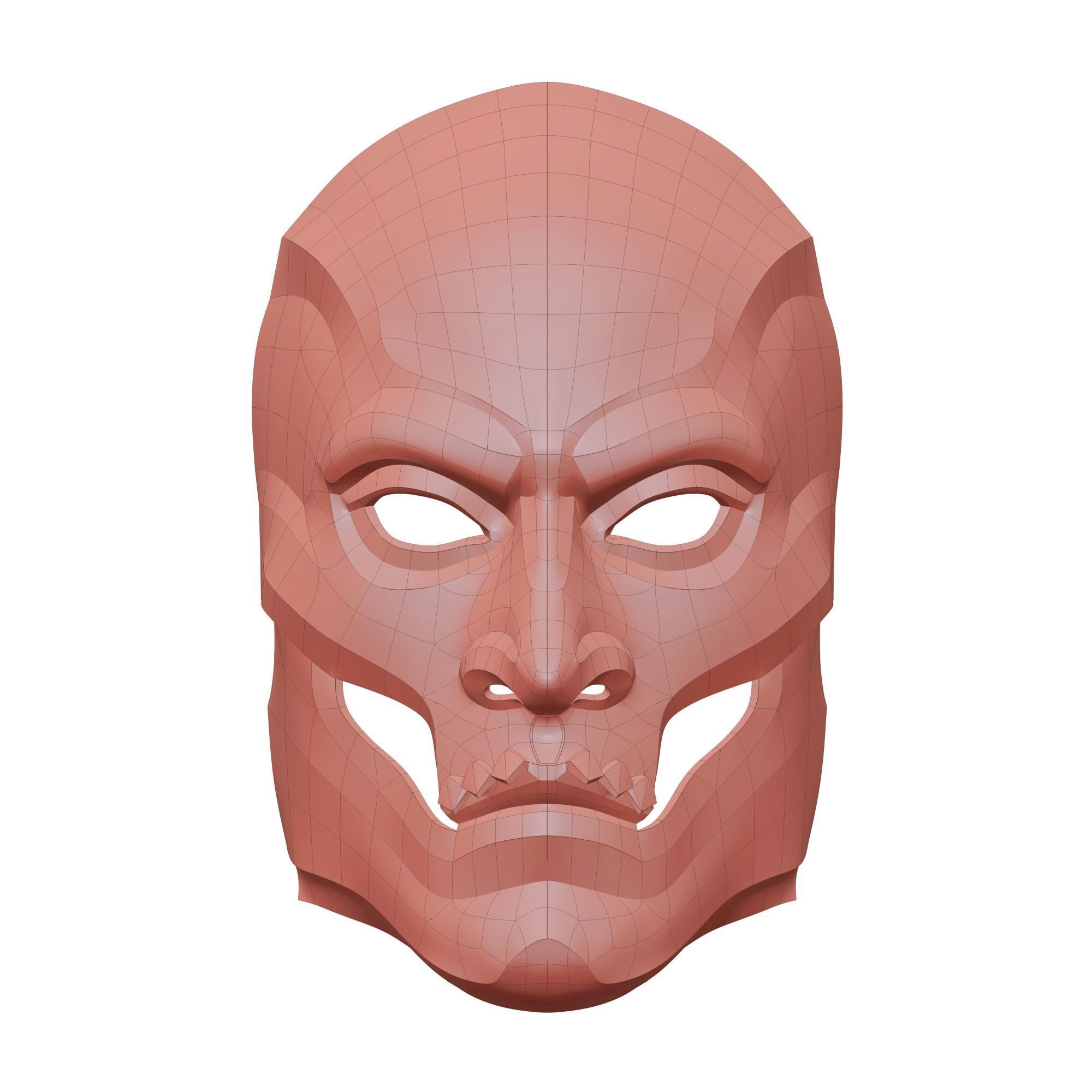Persian Immortals Mask from Assassins Creed Odyssey for Cosplay 3D print model_11