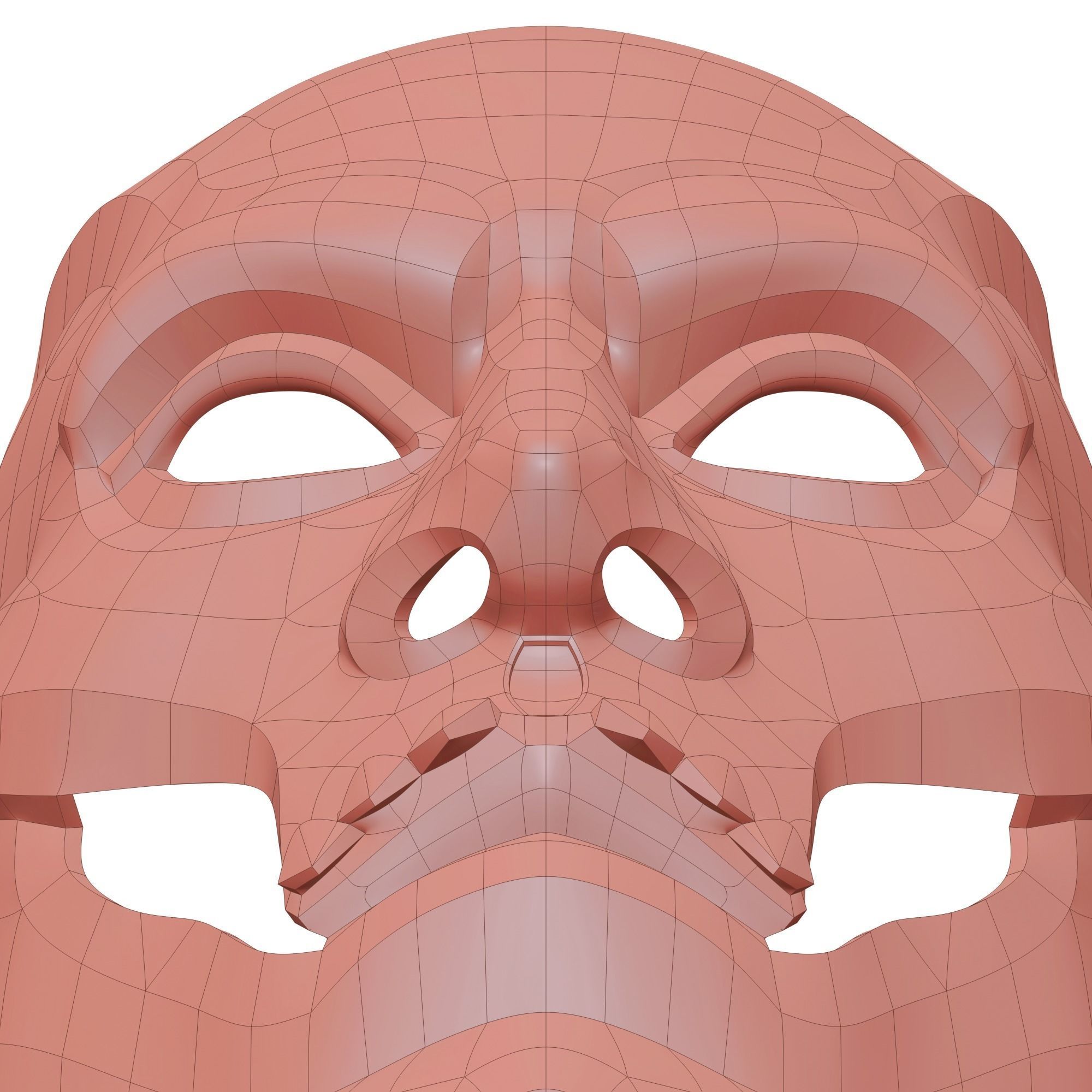 Persian Immortals Mask from Assassins Creed Odyssey for Cosplay 3D print model_15
