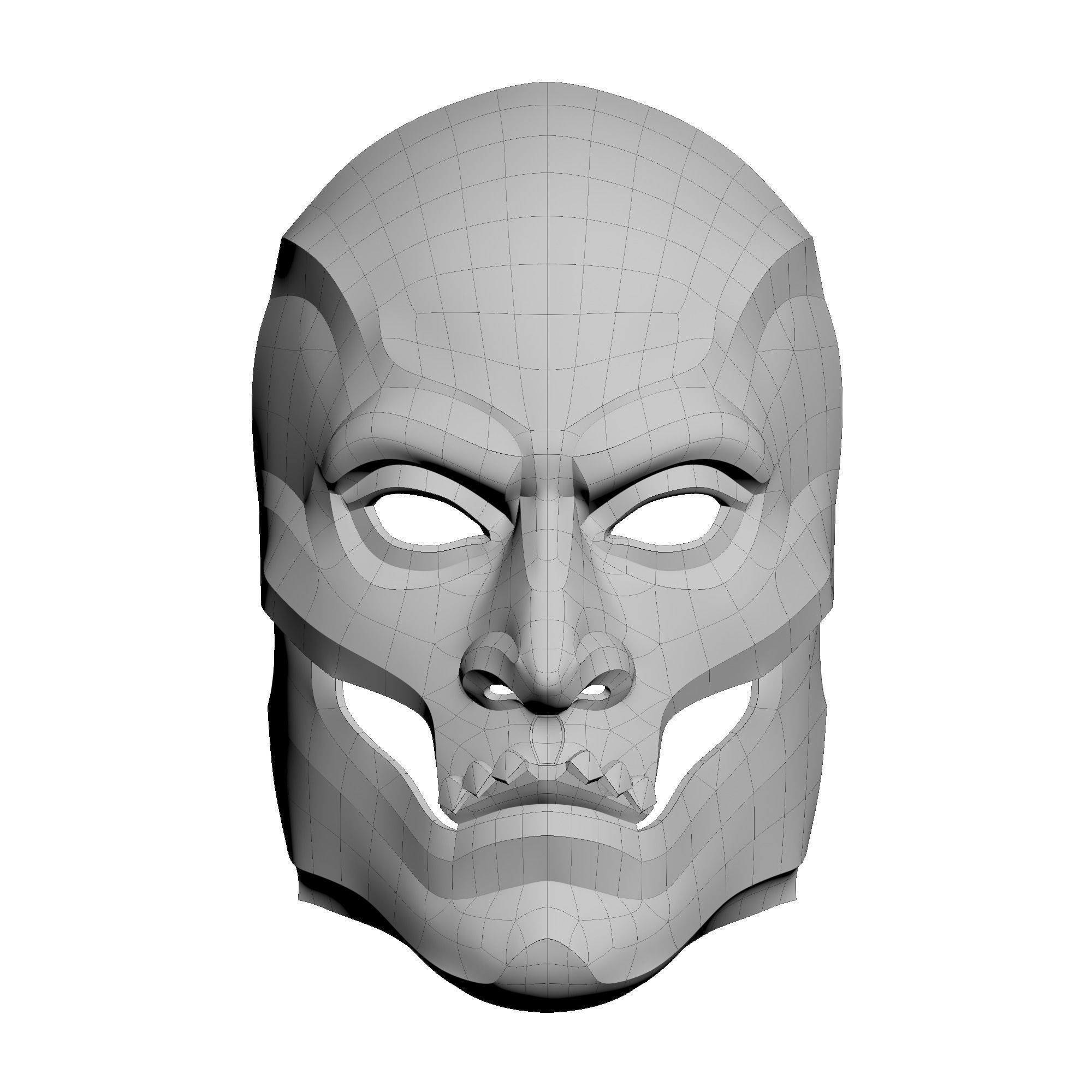 Persian Immortals Mask from Assassins Creed Odyssey for Cosplay 3D print model_10