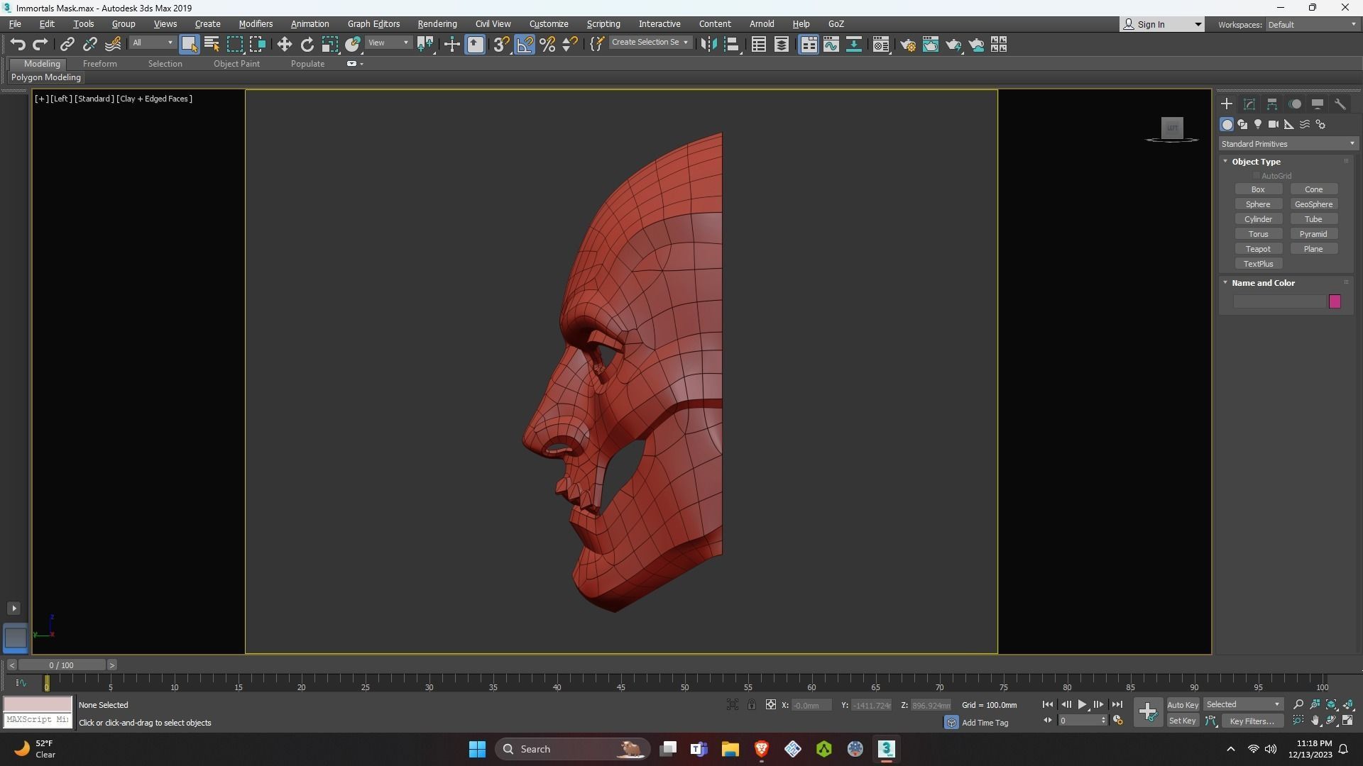 Persian Immortals Mask from Assassins Creed Odyssey for Cosplay 3D print model_32