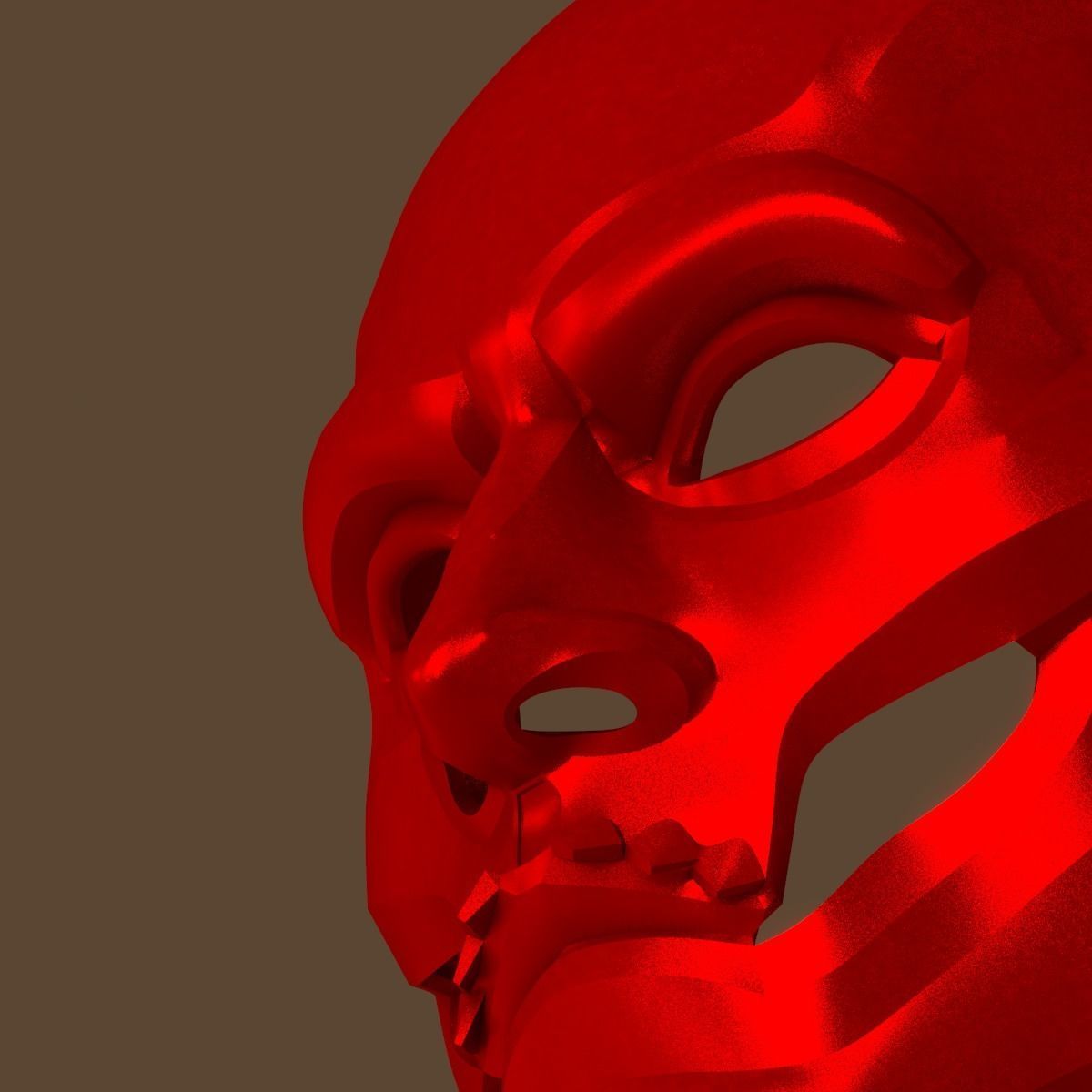 Persian Immortals Mask from Assassins Creed Odyssey for Cosplay 3D print model_23