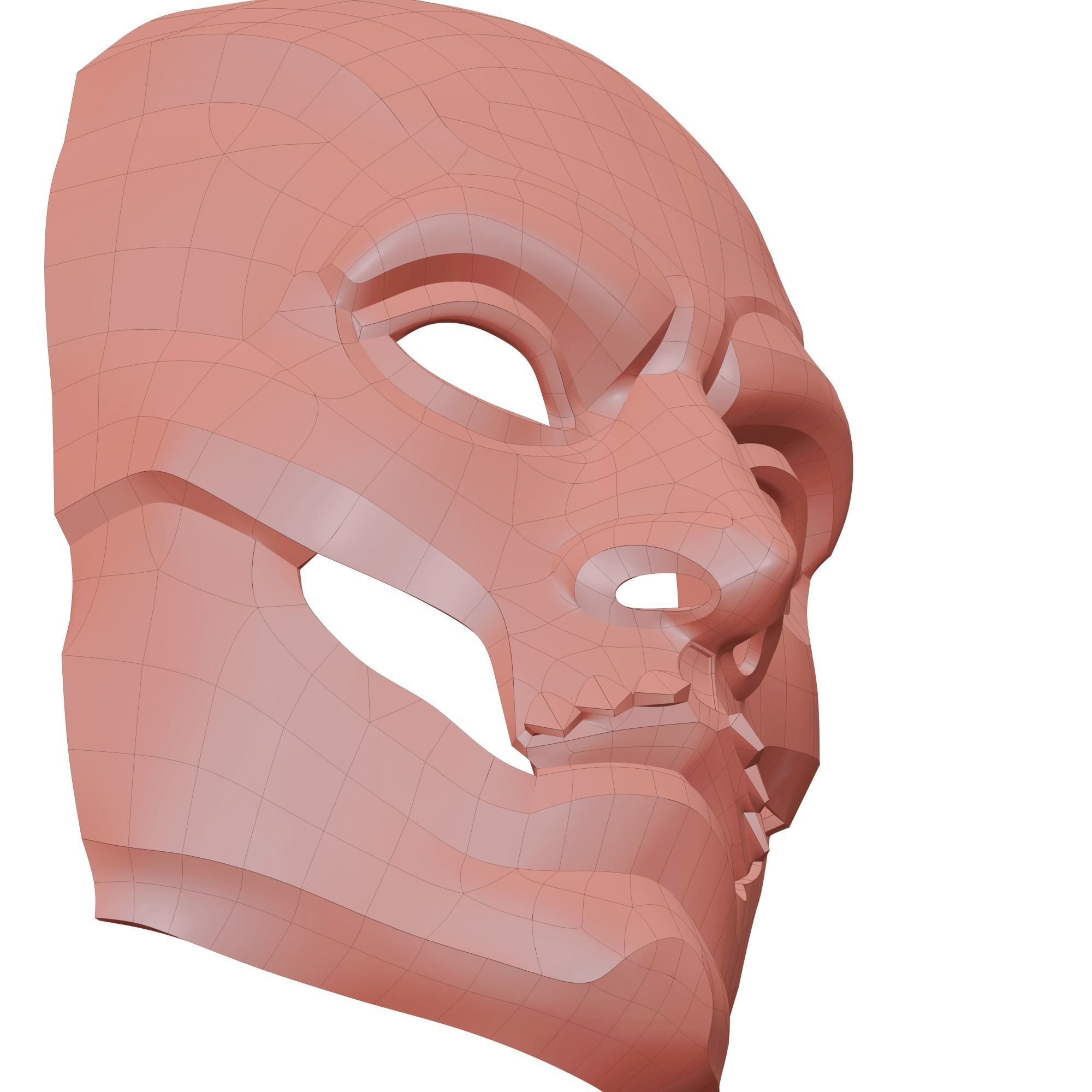 Persian Immortals Mask from Assassins Creed Odyssey for Cosplay 3D print model_17