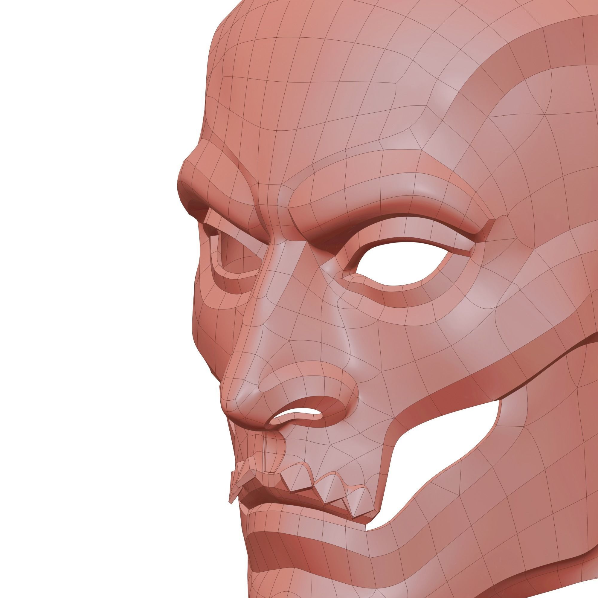 Persian Immortals Mask from Assassins Creed Odyssey for Cosplay 3D print model_12