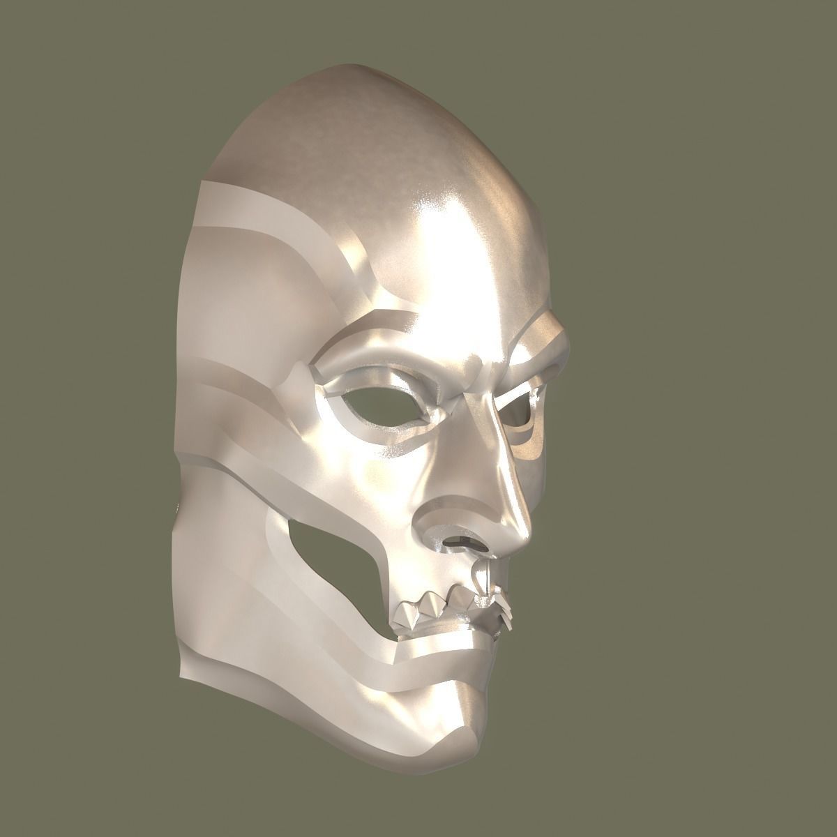 Persian Immortals Mask from Assassins Creed Odyssey for Cosplay 3D print model_6