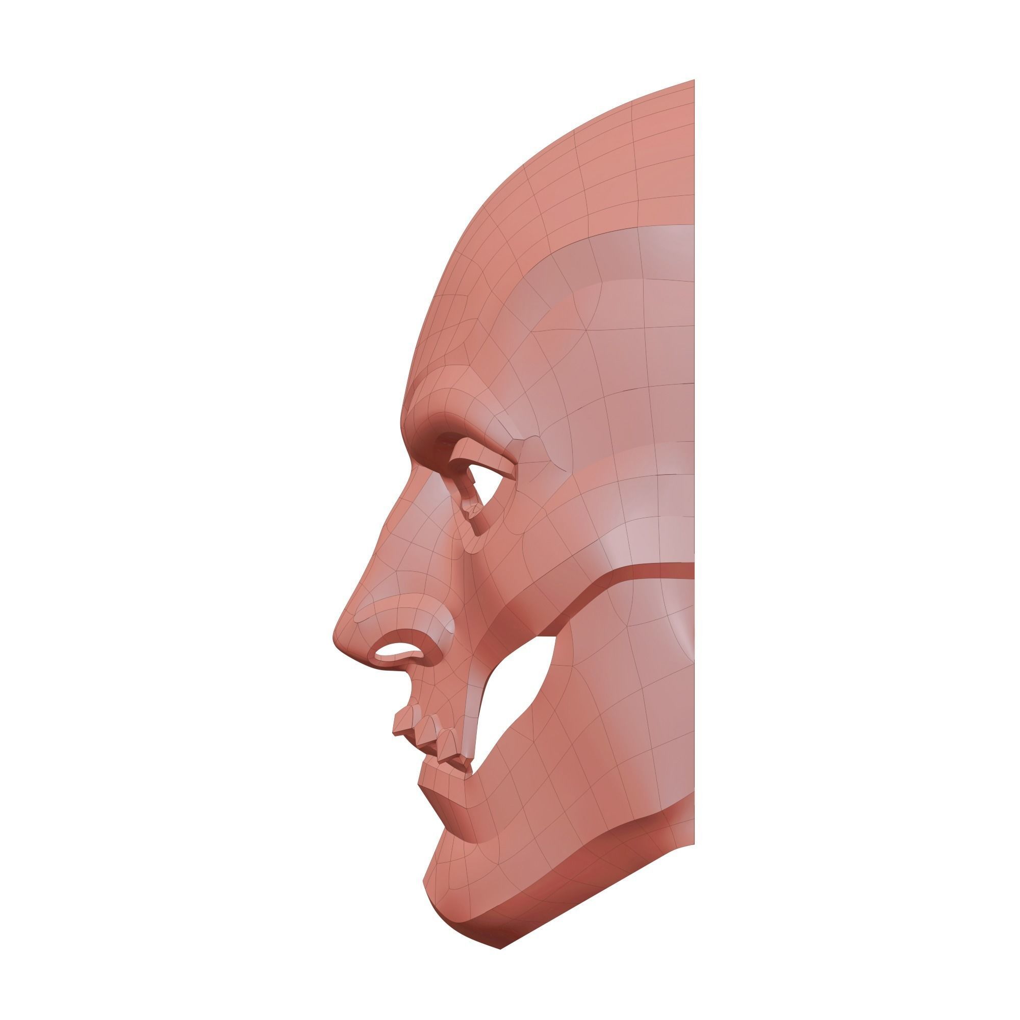 Persian Immortals Mask from Assassins Creed Odyssey for Cosplay 3D print model_16