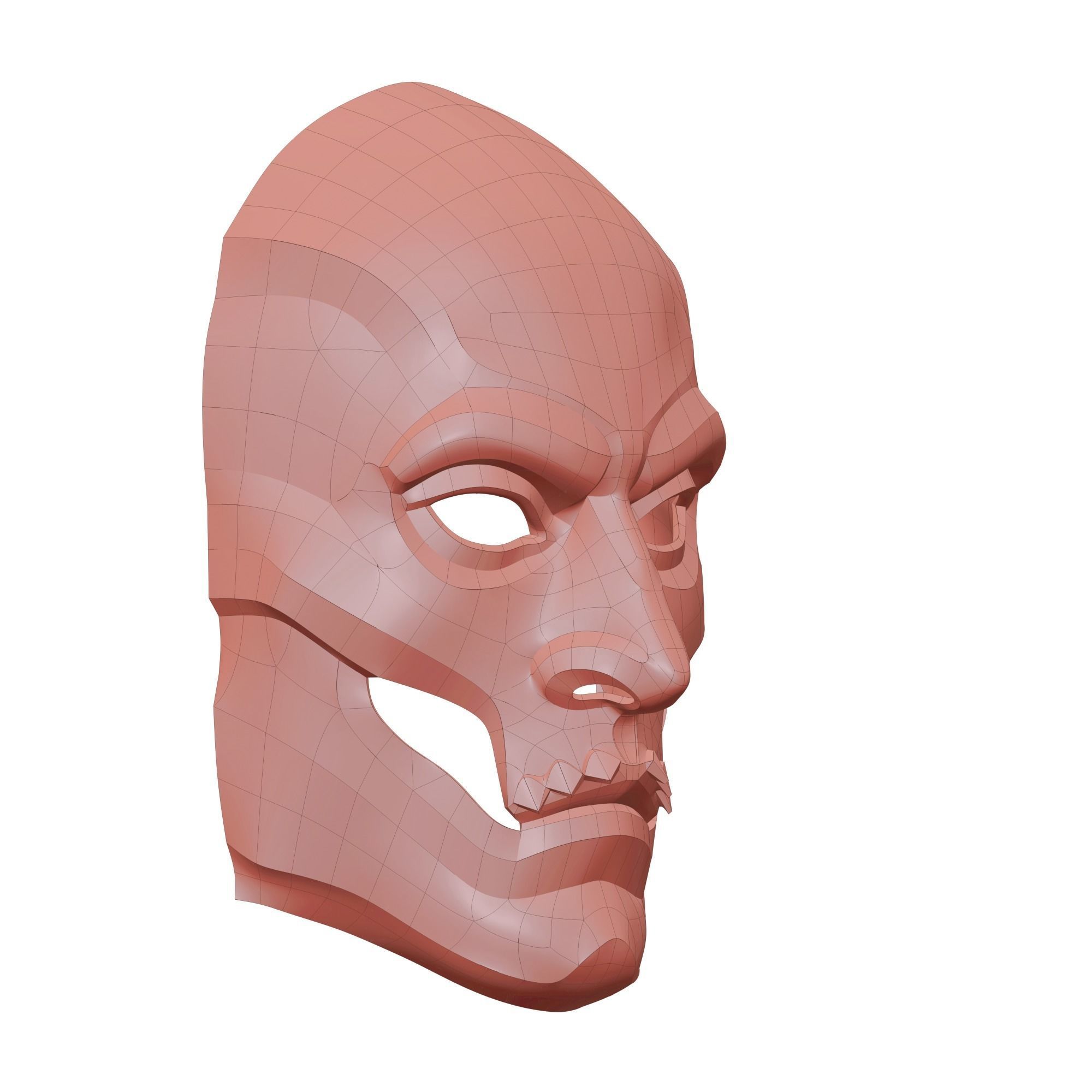 Persian Immortals Mask from Assassins Creed Odyssey for Cosplay 3D print model_19