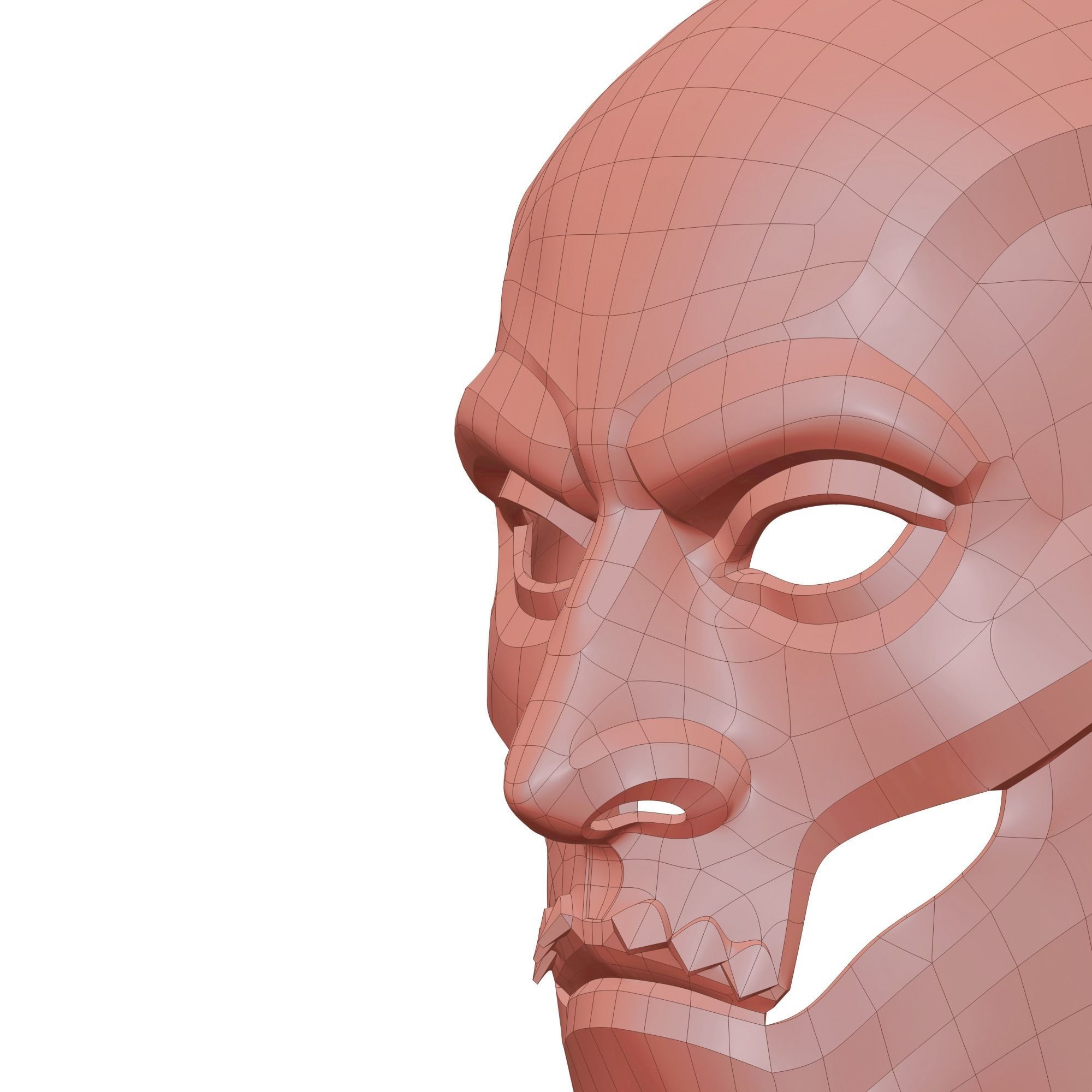 Persian Immortals Mask from Assassins Creed Odyssey for Cosplay 3D print model_18