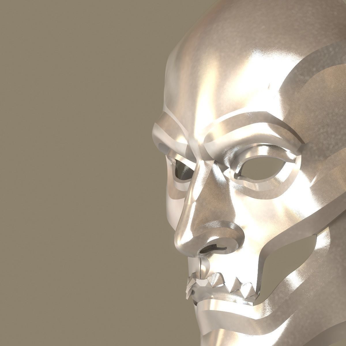 Persian Immortals Mask from Assassins Creed Odyssey for Cosplay 3D print model_5